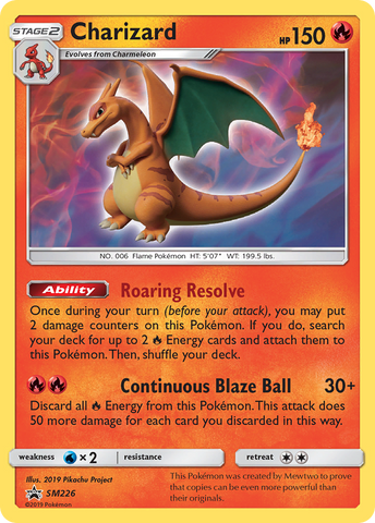 Charizard (SM226) [Sun & Moon: Black Star Promos] - Comfy Hobbies