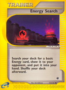 Energy Search (153/165) [Expedition: Base Set] - Comfy Hobbies