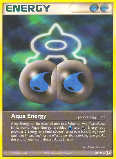 Aqua Energy (86/95) [EX: Team Magma vs Team Aqua] - Comfy Hobbies