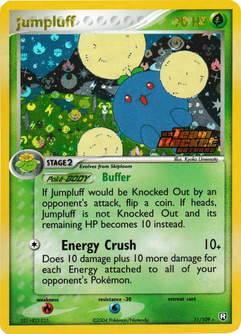 Jumpluff (11/109) (Stamped) [EX: Team Rocket Returns] - Comfy Hobbies