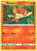 Pansear (22/147) [Sun & Moon: Burning Shadows] - Comfy Hobbies