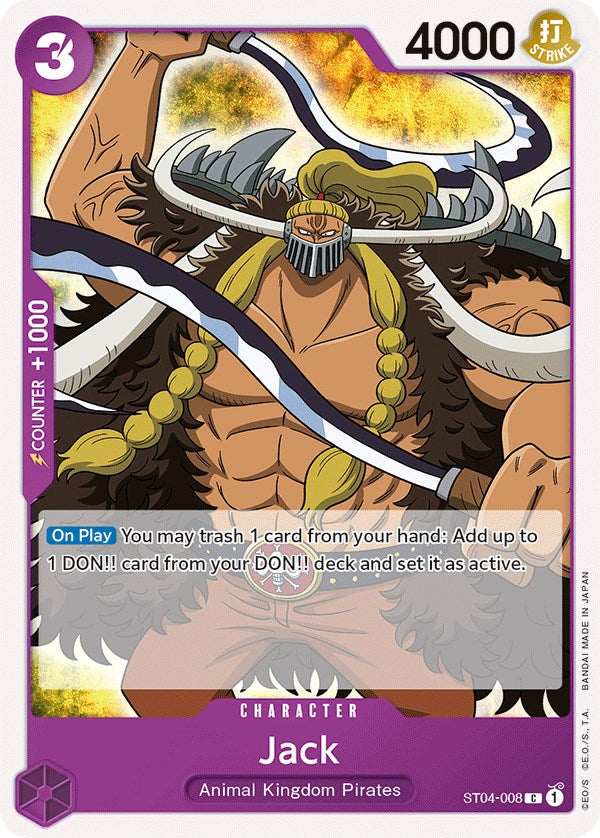 Jack [Starter Deck: Animal Kingdom Pirates] - Comfy Hobbies