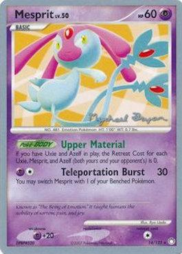 Mesprit LV.30 (14/123) (Happy Luck - Mychael Bryan) [World Championships 2010] - Comfy Hobbies
