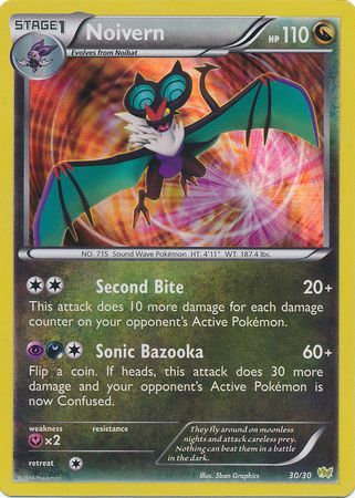 Noivern (30/30) [XY: Trainer Kit - Noivern] - Comfy Hobbies