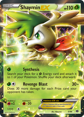 Shaymin EX (5/99) [Black & White: Next Destinies] - Comfy Hobbies