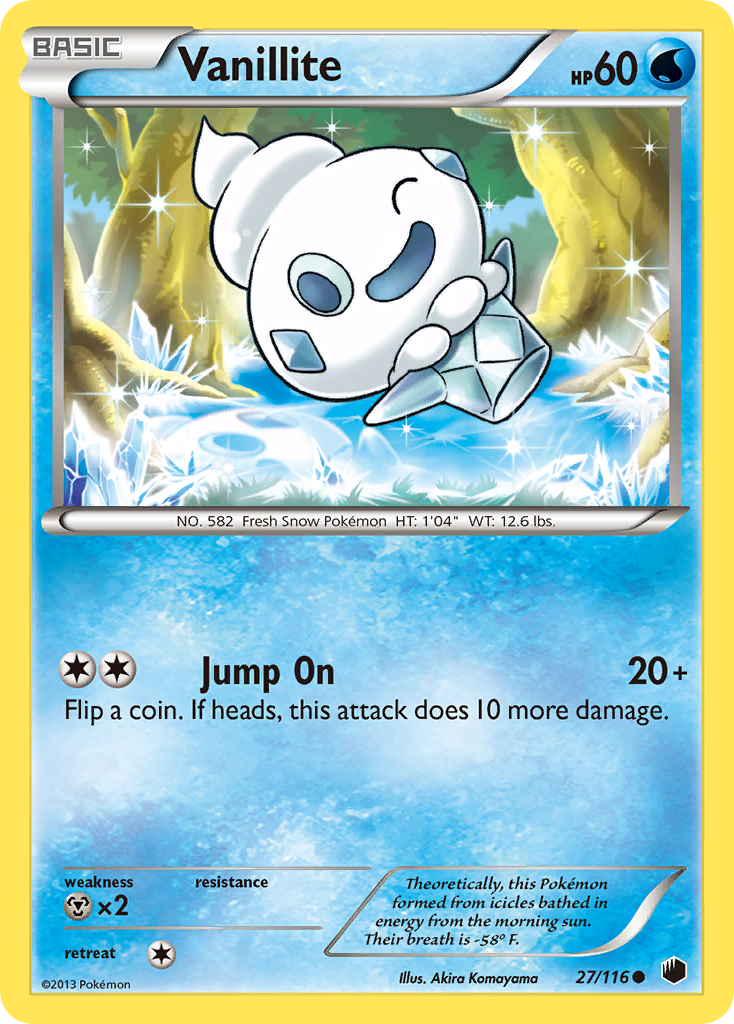 Vanillite (27/116) [Black & White: Plasma Freeze] - Comfy Hobbies