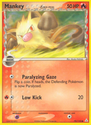 Mankey (70/110) (Delta Species) [EX: Holon Phantoms] - Comfy Hobbies