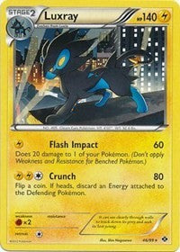 Luxray (46/99) (Theme Deck Exclusive) [Black & White: Next Destinies] - Comfy Hobbies