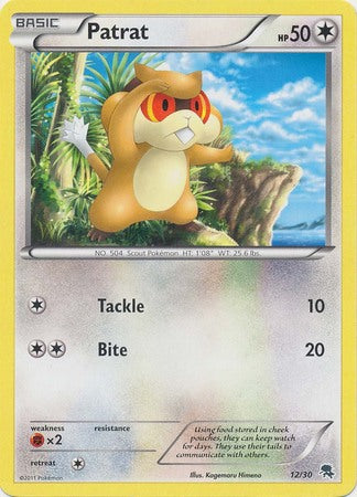 Patrat (12/30) [Black & White: Trainer Kit - Zoroark] - Comfy Hobbies