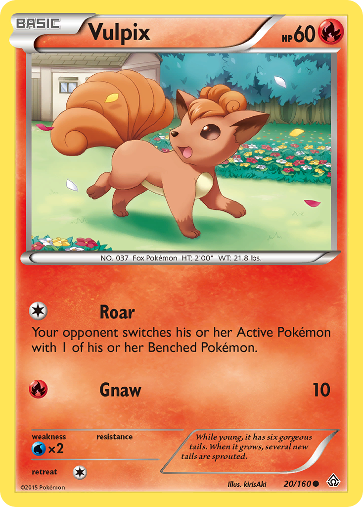 Vulpix (20/160) [XY: Primal Clash] - Comfy Hobbies