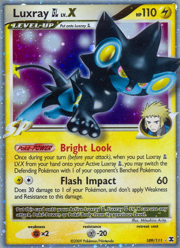 Luxray GL LV.X (109/111) [Platinum: Rising Rivals] - Comfy Hobbies