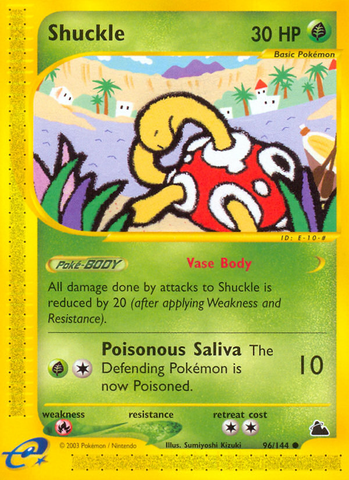 Shuckle (96/144) [Skyridge] - Comfy Hobbies