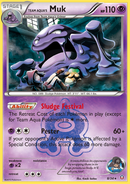 Team Aqua's Muk (8/34) [XY: Double Crisis] - Comfy Hobbies