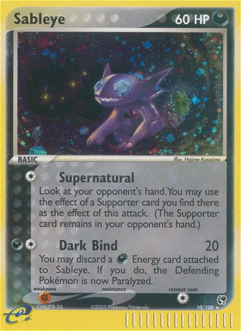 Sableye (10/100) [EX: Sandstorm] - Comfy Hobbies