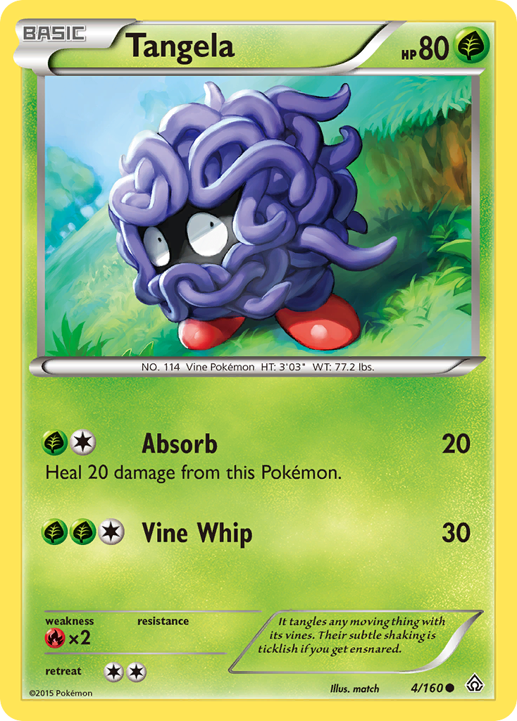 Tangela (4/160) [XY: Primal Clash] - Comfy Hobbies