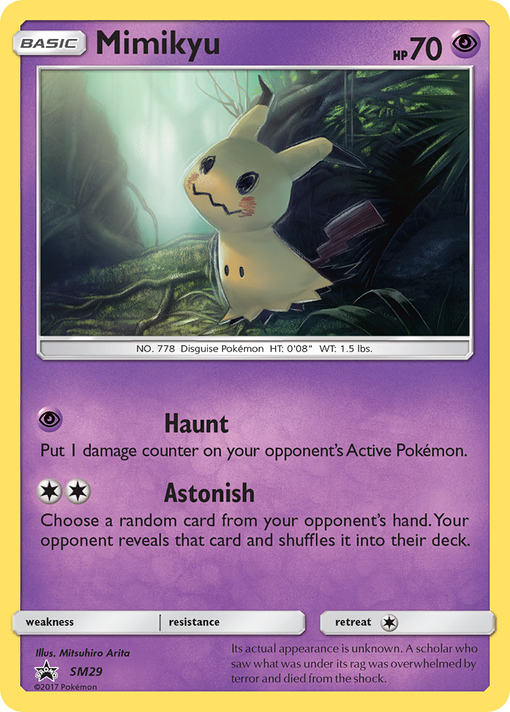Mimikyu (SM29) [Sun & Moon: Black Star Promos] - Comfy Hobbies