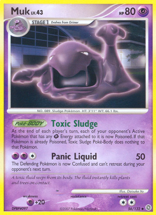 Muk (56/132) [Diamond & Pearl: Secret Wonders] - Comfy Hobbies
