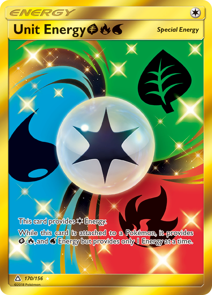 Unit Energy (170/156) (Grass, Fire, Water) [Sun & Moon: Ultra Prism] - Comfy Hobbies