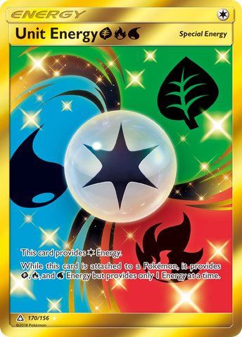 Unit Energy (170/156) (Grass, Fire, Water) [Sun & Moon: Ultra Prism] - Comfy Hobbies