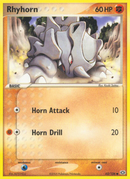 Rhyhorn (62/106) [EX: Emerald] - Comfy Hobbies