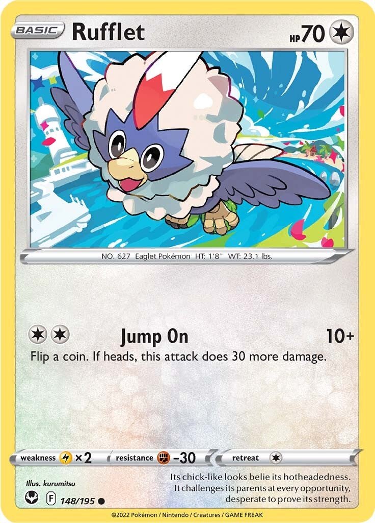 Rufflet (148/195) [Sword & Shield: Silver Tempest] - Comfy Hobbies