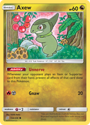 Axew (154/236) [Sun & Moon: Unified Minds] - Comfy Hobbies
