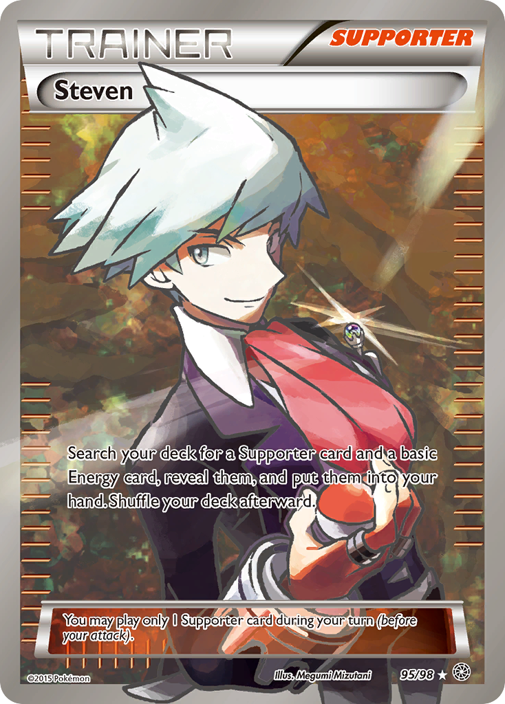 Steven (95/98) [XY: Ancient Origins] - Comfy Hobbies