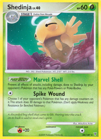 Shedinja (44/147) [Platinum: Supreme Victors] - Comfy Hobbies