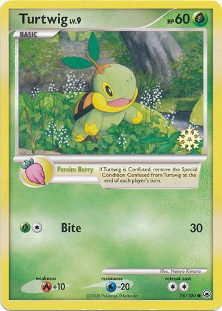 Turtwig (78/100) [Countdown Calendar Promos] - Comfy Hobbies