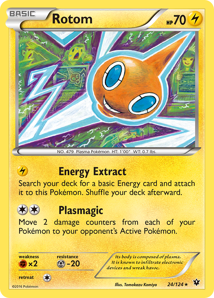 Rotom (24/124) [XY: Fates Collide] - Comfy Hobbies