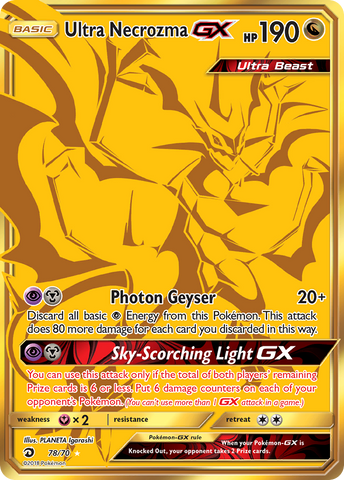 Ultra Necrozma GX (78/70) [Sun & Moon: Dragon Majesty] - Comfy Hobbies