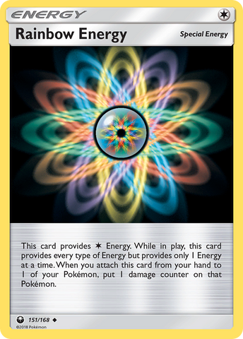 Rainbow Energy (151/168) [Sun & Moon: Celestial Storm] - Comfy Hobbies