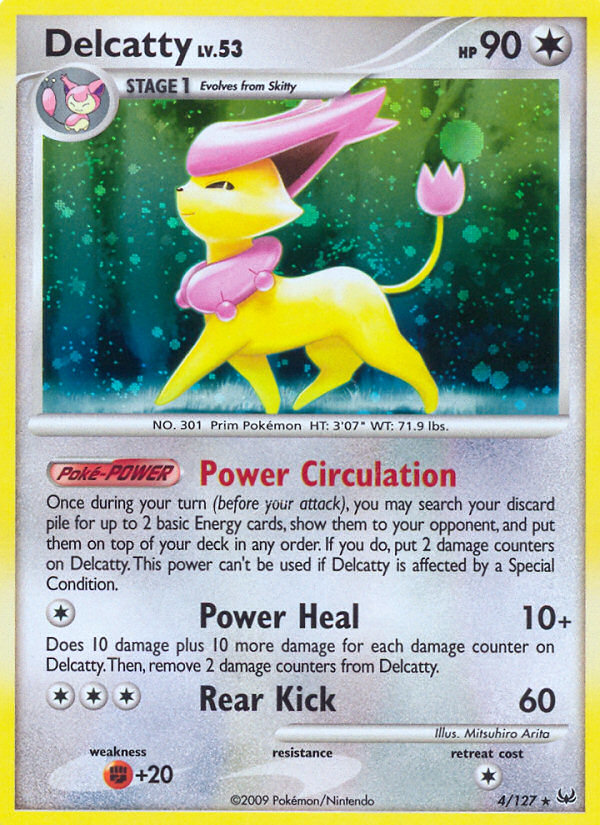 Delcatty (4/127) [Platinum: Base Set] - Comfy Hobbies
