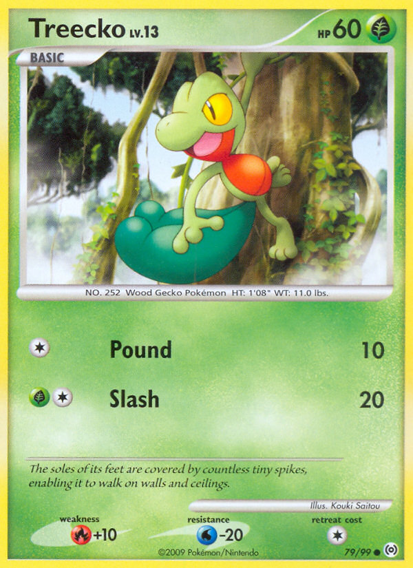 Treecko (79/99) [Platinum: Arceus] - Comfy Hobbies