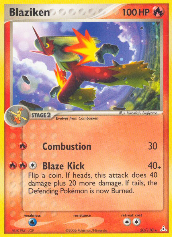 Blaziken (20/110) [EX: Holon Phantoms] - Comfy Hobbies