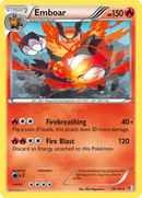Emboar (26/149) [Black & White: Boundaries Crossed] - Comfy Hobbies