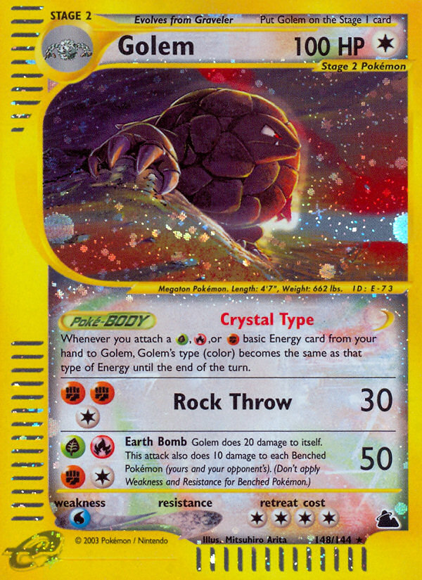 Golem (148/144) [Skyridge] - Comfy Hobbies