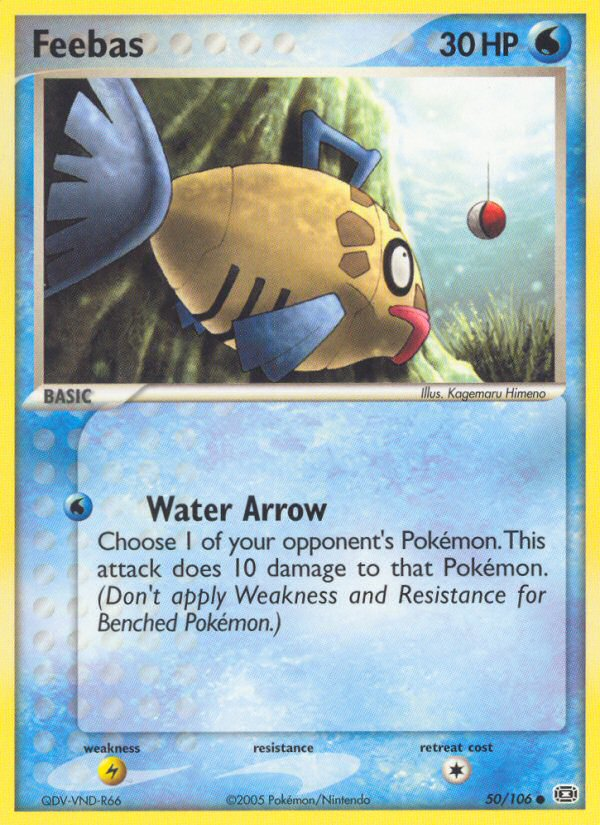 Feebas (50/106) [EX: Emerald] - Comfy Hobbies