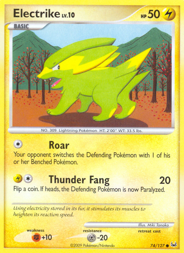 Electrike (74/127) [Platinum: Base Set] - Comfy Hobbies