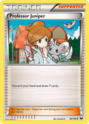 Professor Juniper (98/108) [Black & White: Dark Explorers] - Comfy Hobbies