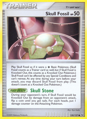 Skull Fossil (120/127) [Platinum: Base Set] - Comfy Hobbies