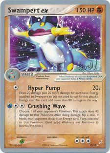 Swampert ex (95/95) (Rocky Beach - Reed Weichler) [World Championships 2004] - Comfy Hobbies