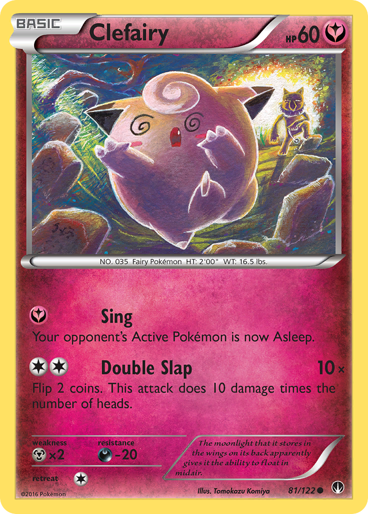Clefairy (81/122) [XY: BREAKpoint] - Comfy Hobbies