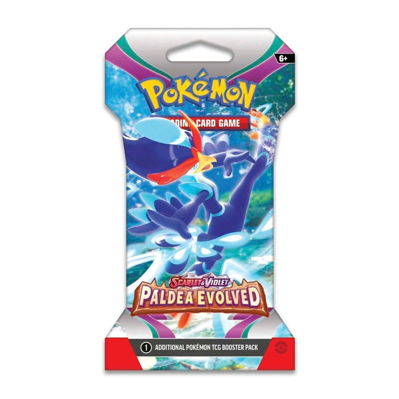 Scarlet & Violet: Paldea Evolved - Sleeved Booster Pack - Comfy Hobbies