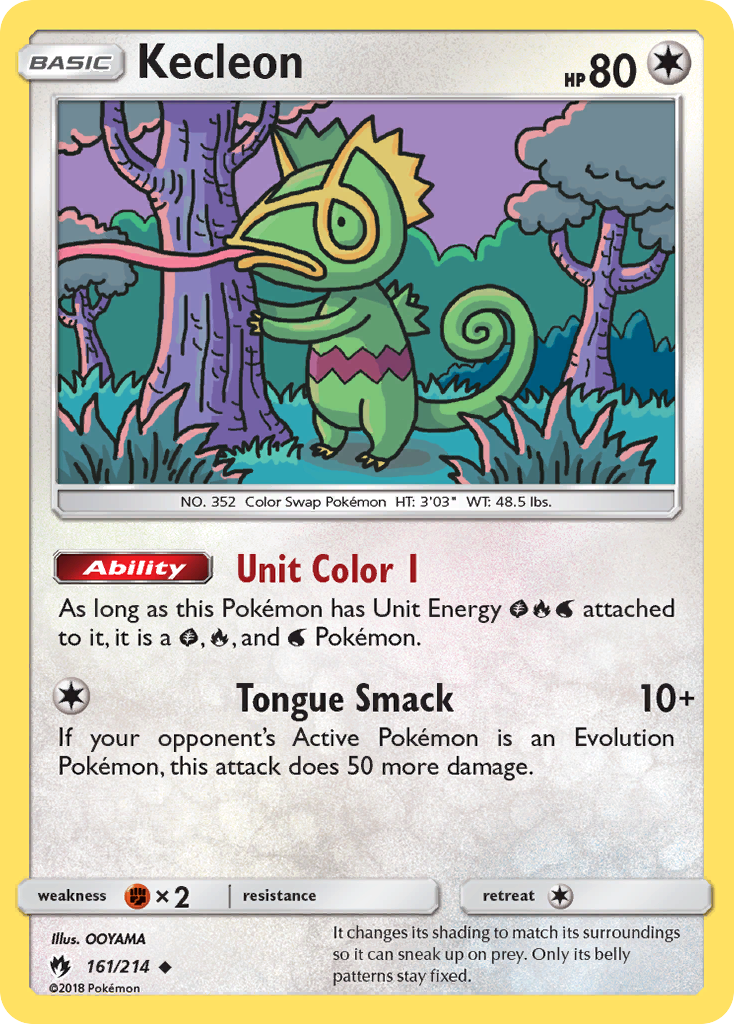 Kecleon (161/214) [Sun & Moon: Lost Thunder] - Comfy Hobbies