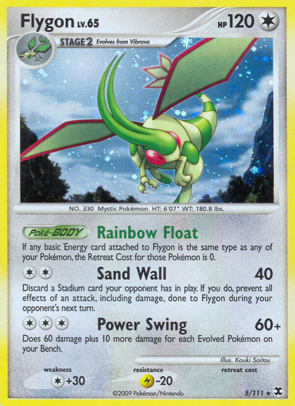 Flygon (5/111) (Theme Deck Exclusive) [Platinum: Rising Rivals] - Comfy Hobbies