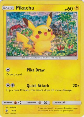 Pikachu (4/12) [McDonald's Promos: 2018 Collection] - Comfy Hobbies