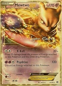 Mewtwo EX (54/99) (Pesadelo Prism - Igor Costa) [World Championships 2012] - Comfy Hobbies