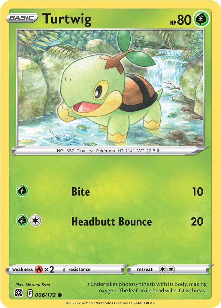 Turtwig (006/172) [Sword & Shield: Brilliant Stars] - Comfy Hobbies