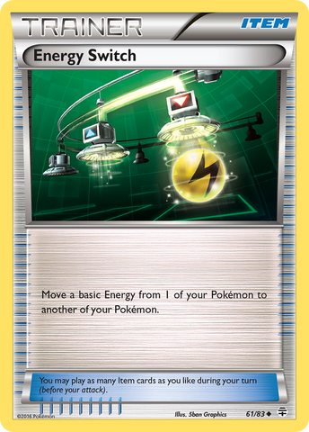 Energy Switch (61/83) [XY: Generations] - Comfy Hobbies
